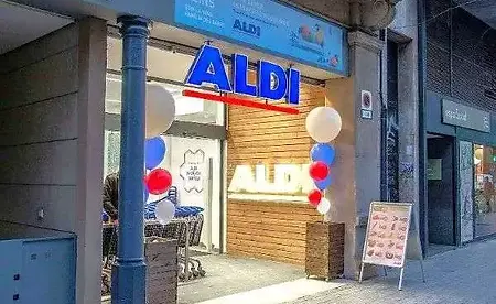 Modernización de Supermercado Aldi en Barcelona