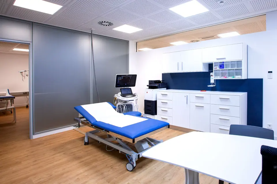 Behandlungsraum der ARCUMED Privatambulanz