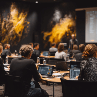 karl1713_ai_training_workshop_black_and_gold_colors_--ar_11_-_17a47568-0e27-4b3e-985a-f1be