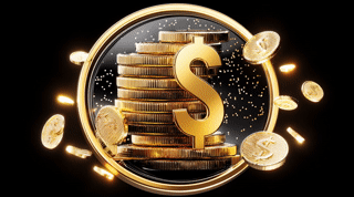 karl1713_black_and_gold_icon_symbolizing_saving_and_earning_a_adb5caf5-a676-4a56-8674-3d2b