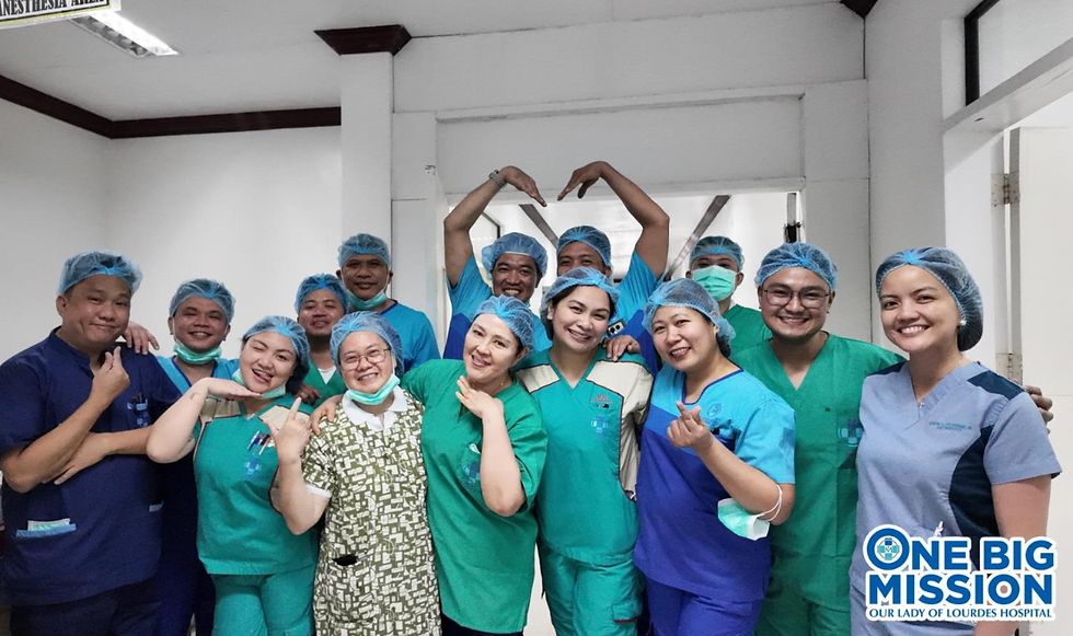 One Big Mission: Lourdes Hospital Brings One Big Mission to Mindoro 