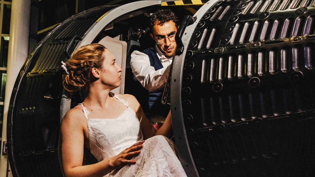 (Teasers) Carolyn and Geoffrey's Wedding at the Chabot Space & Science Center in Oakland, California