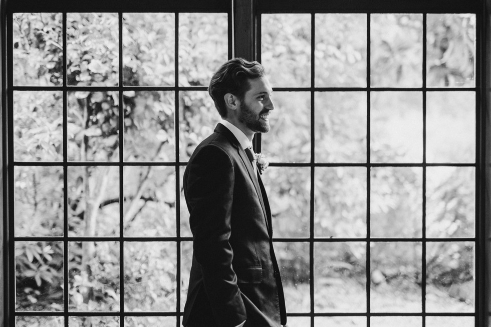 Groom at the Brazilian Room in Berkeley, CA