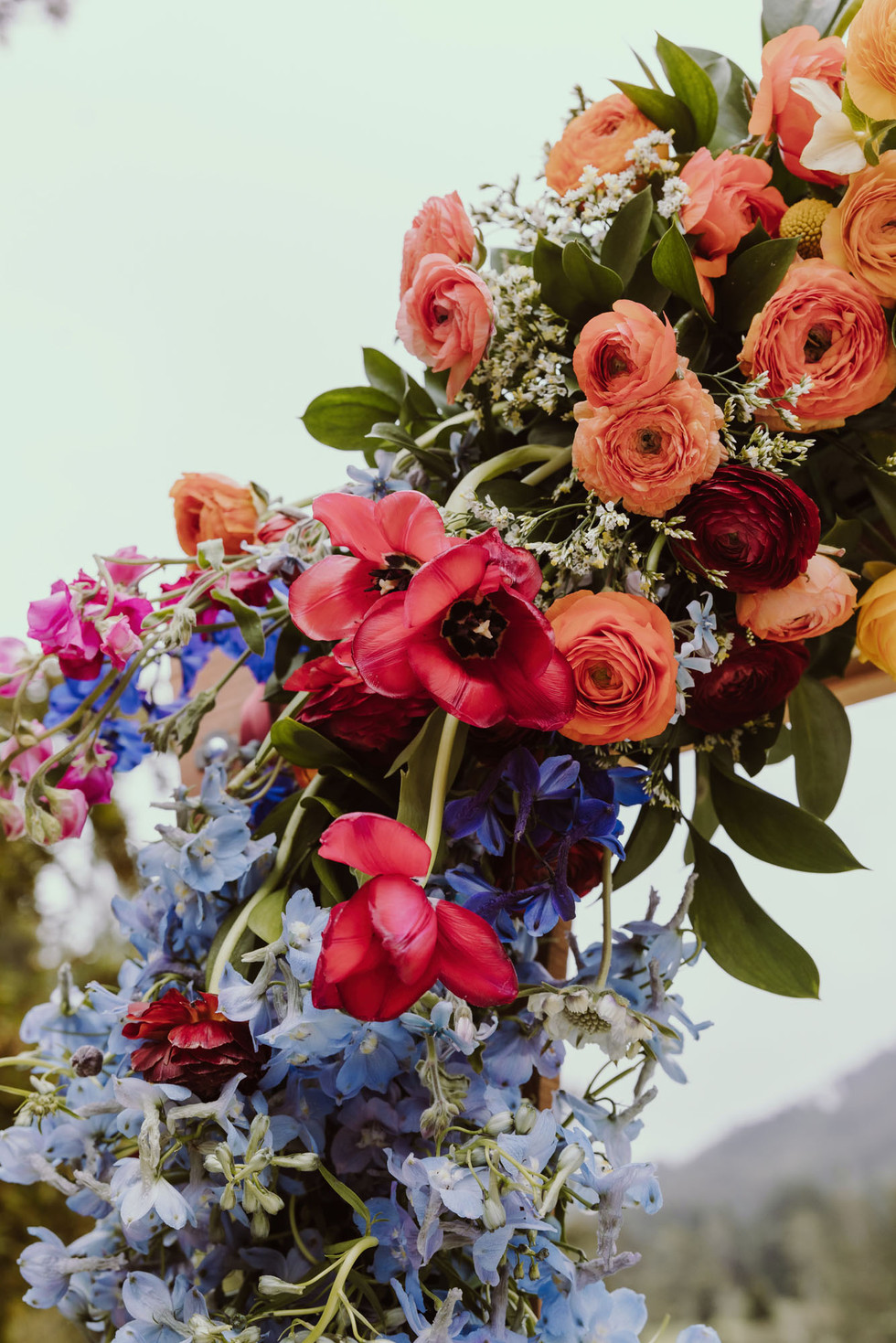 Ceremony alter at the Brazilian Room in Berkeley, CA