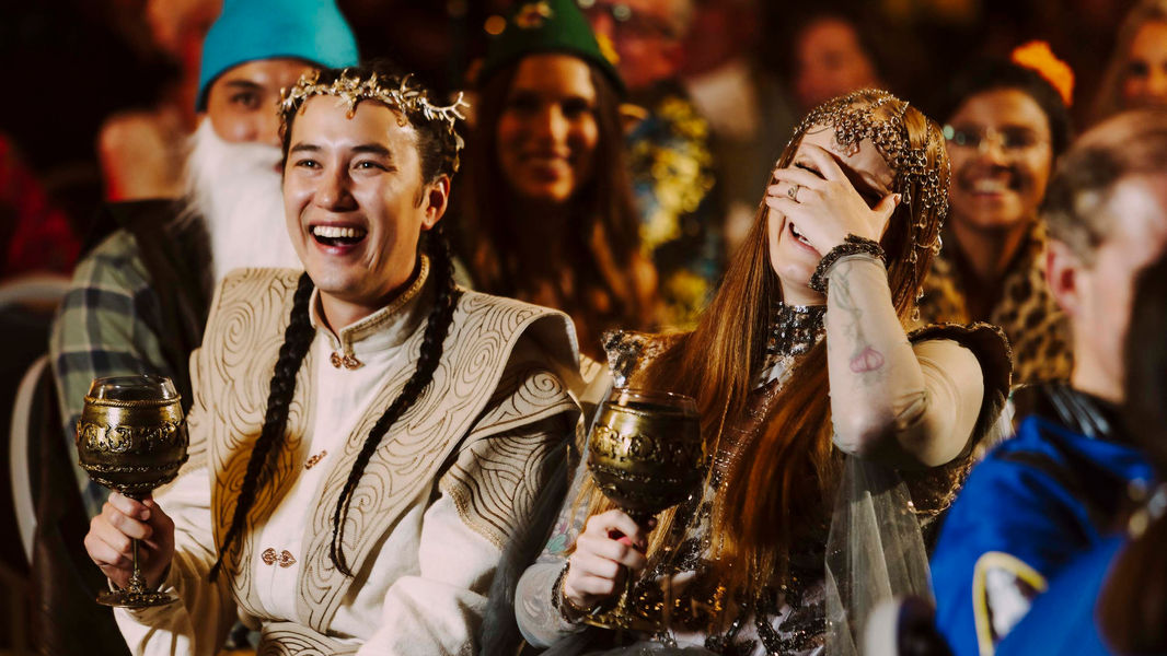 Aldea and Sam's Halloween Wedding at The General's Residence in Fort Mason, San Francisco