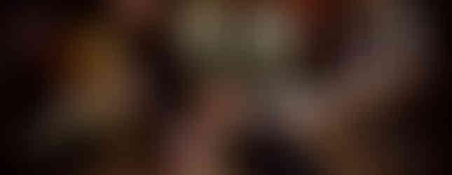 glow sticks on wedding reception dance floor