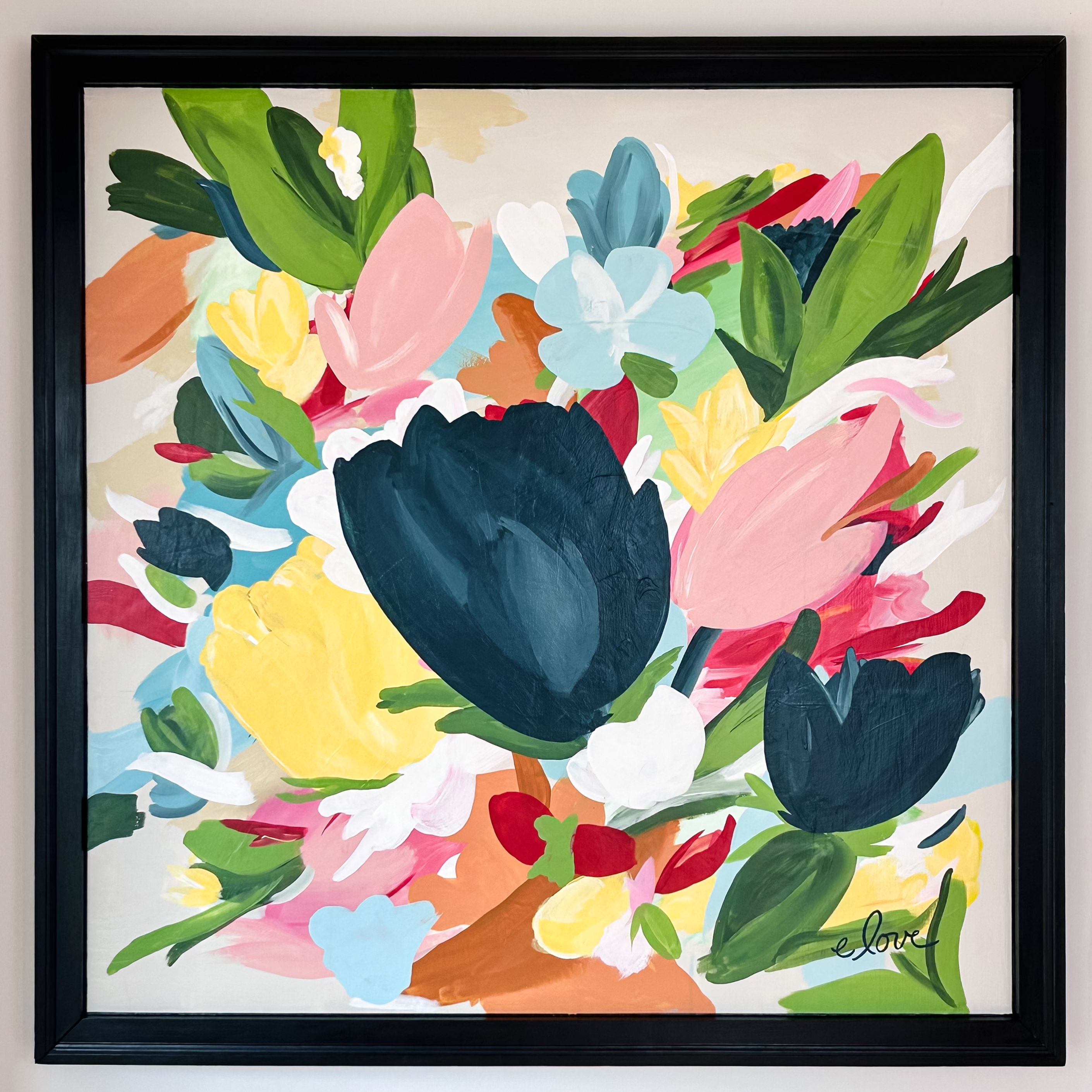 "Walks with Lesley" – Emily Loverin, Original Artwork