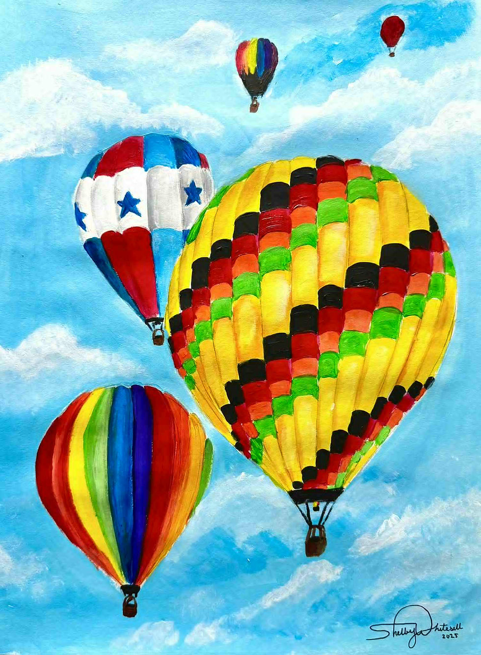 Balloon Rally Sip and Paint 1