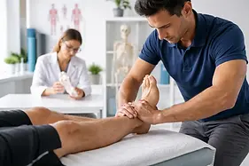 Chronic ankle instability treatment in clinic.webp