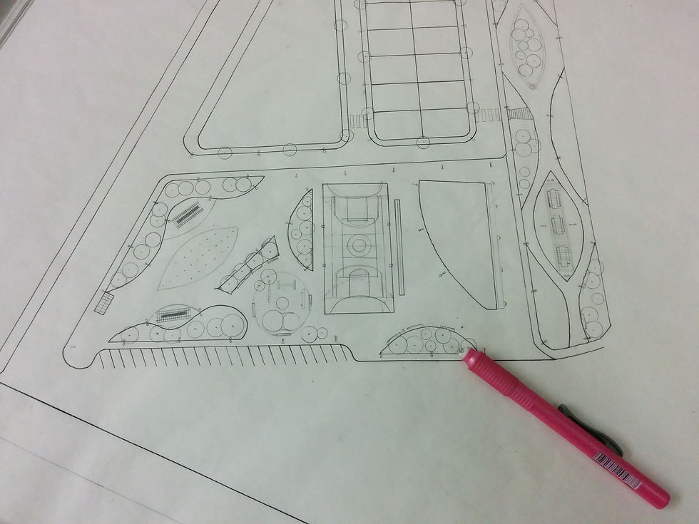 Desenho inicial