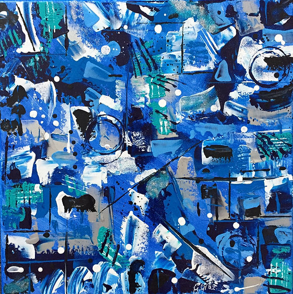 Across the ocean | Acrylic