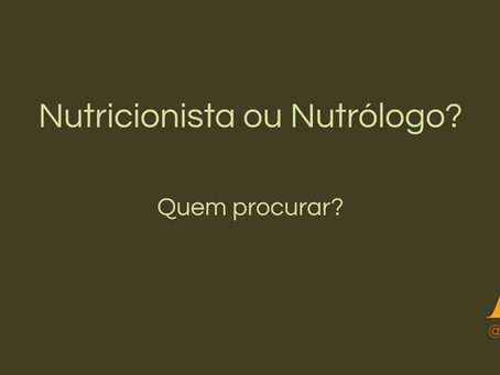 Nutricionista ou nutrólogo: qual a diferença e quem procurar?
