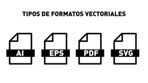 ¿Cuáles son los formatos vectoriales y cuándo usar cada uno?