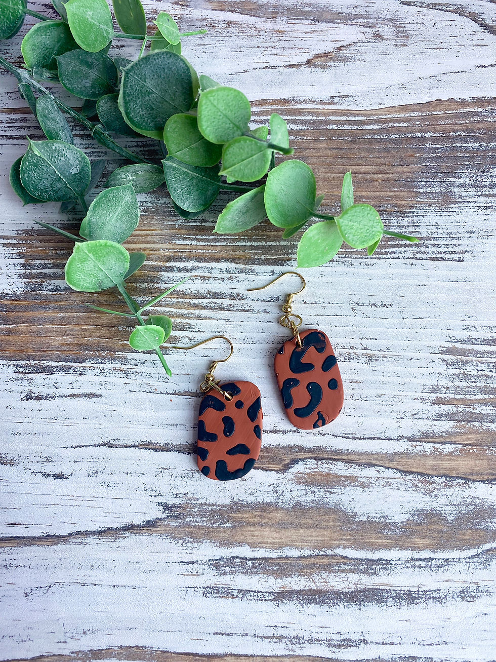 Leopard Print Earrings
