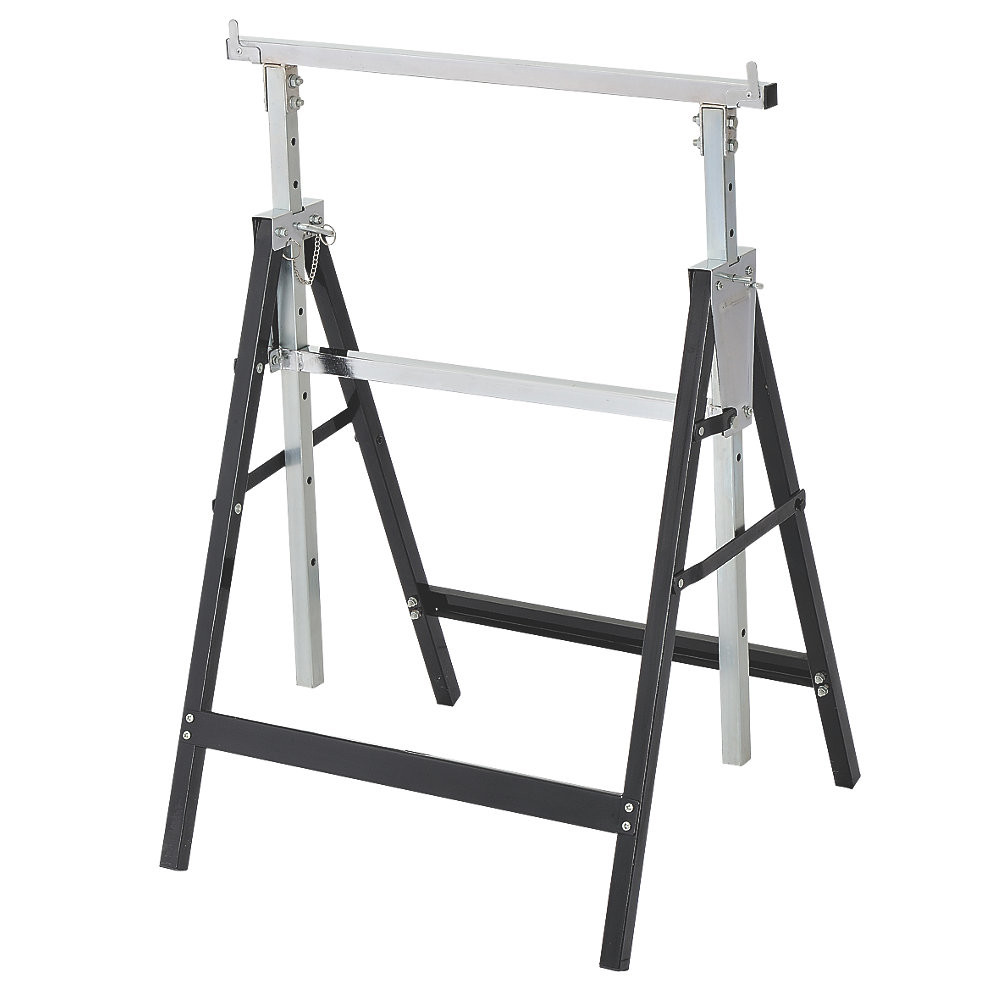 Metal height adjustable trestle from Screwfix