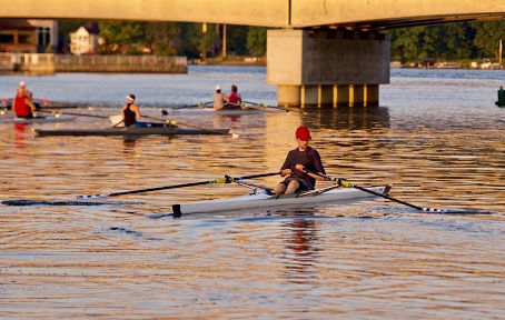 UB Rowing Athlete of the Week Pierce Doud