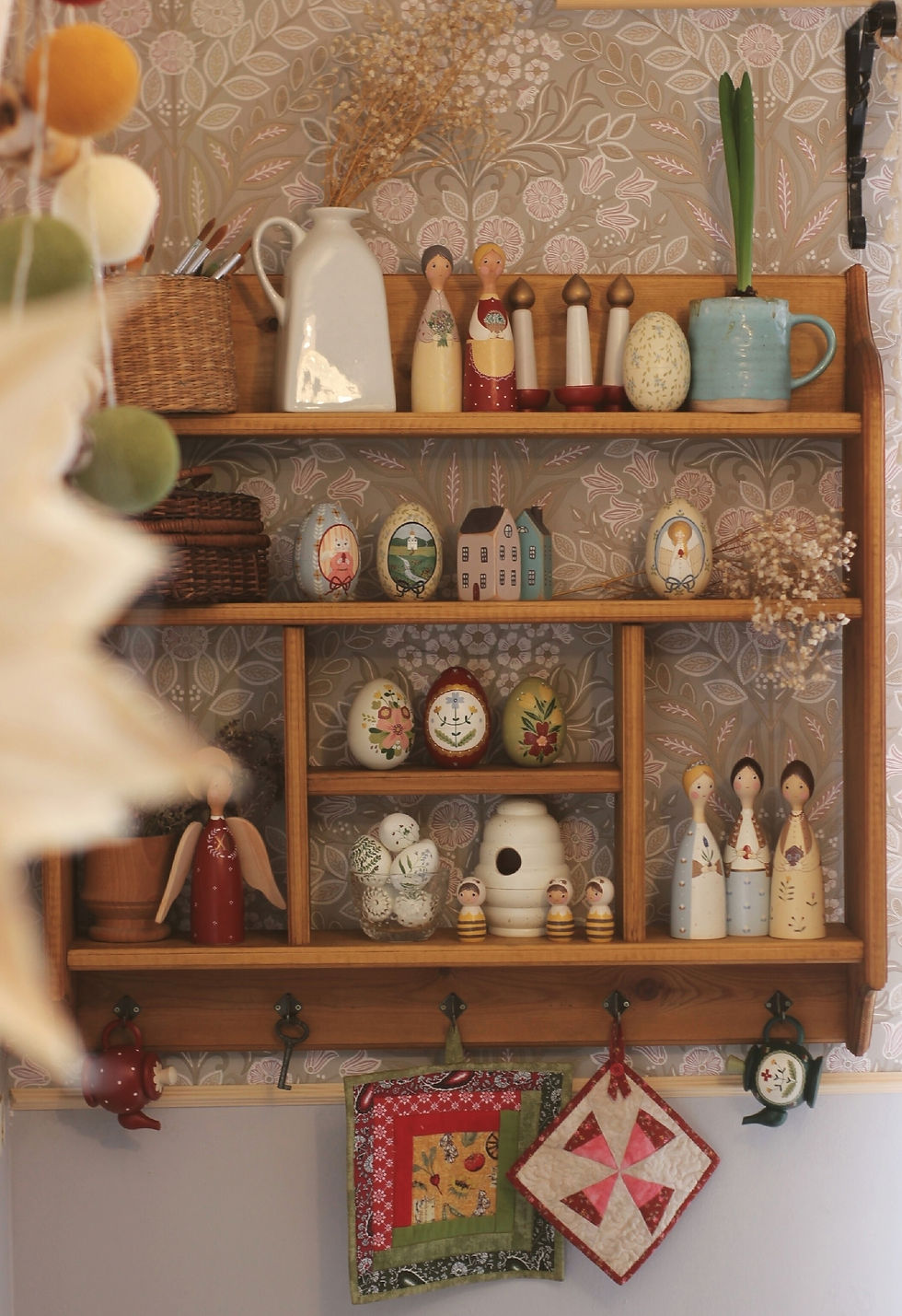 Thumbnail: Hand-painted and handcrafted wooden Easter toys and gifts for Easter basket stuffer and filler