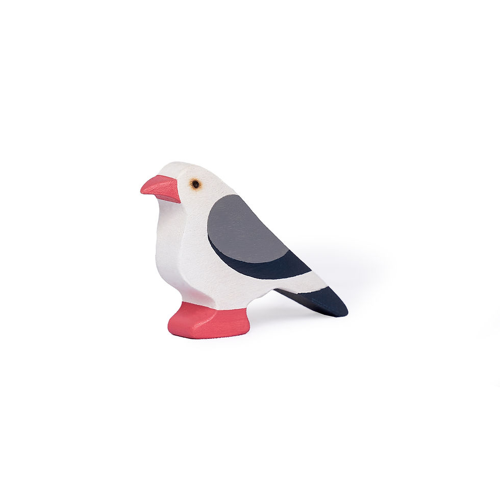 Thumbnail: Handmade Wooden Seagull