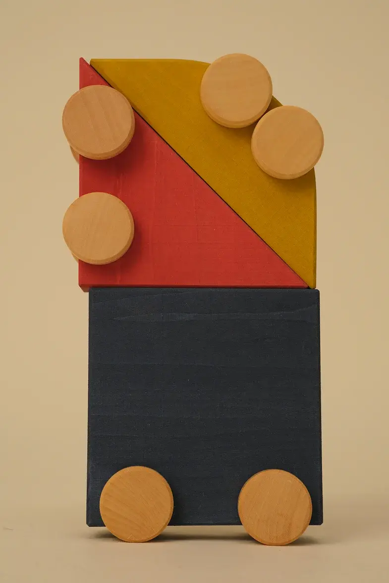Thumbnail: Toyto Trio Vehicles handmade wooden toy cars set for creative and imaginative play