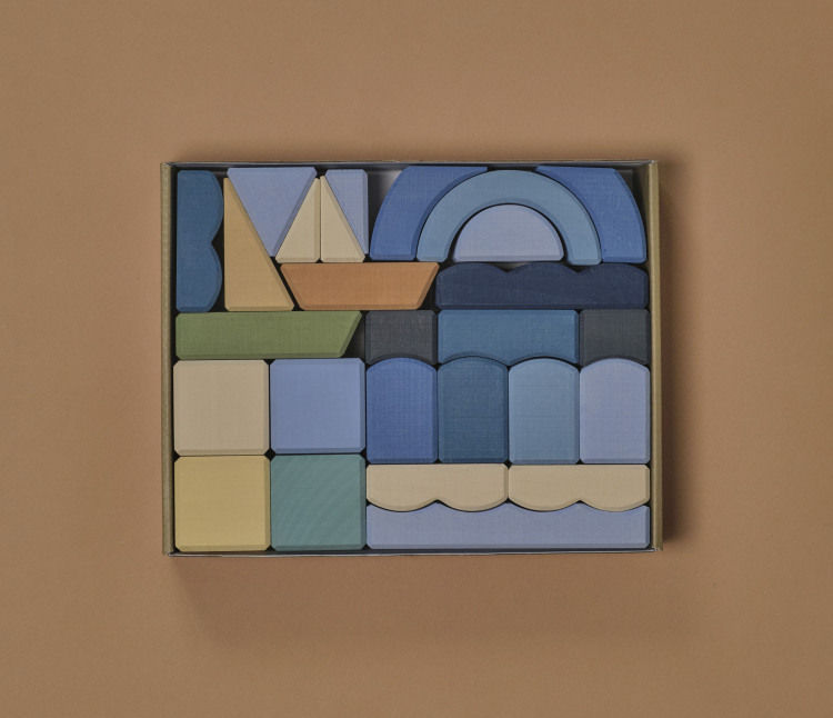 Thumbnail: Raduga Grez - Building Blocks Van Gogh “The Sea at Sainte Marie”