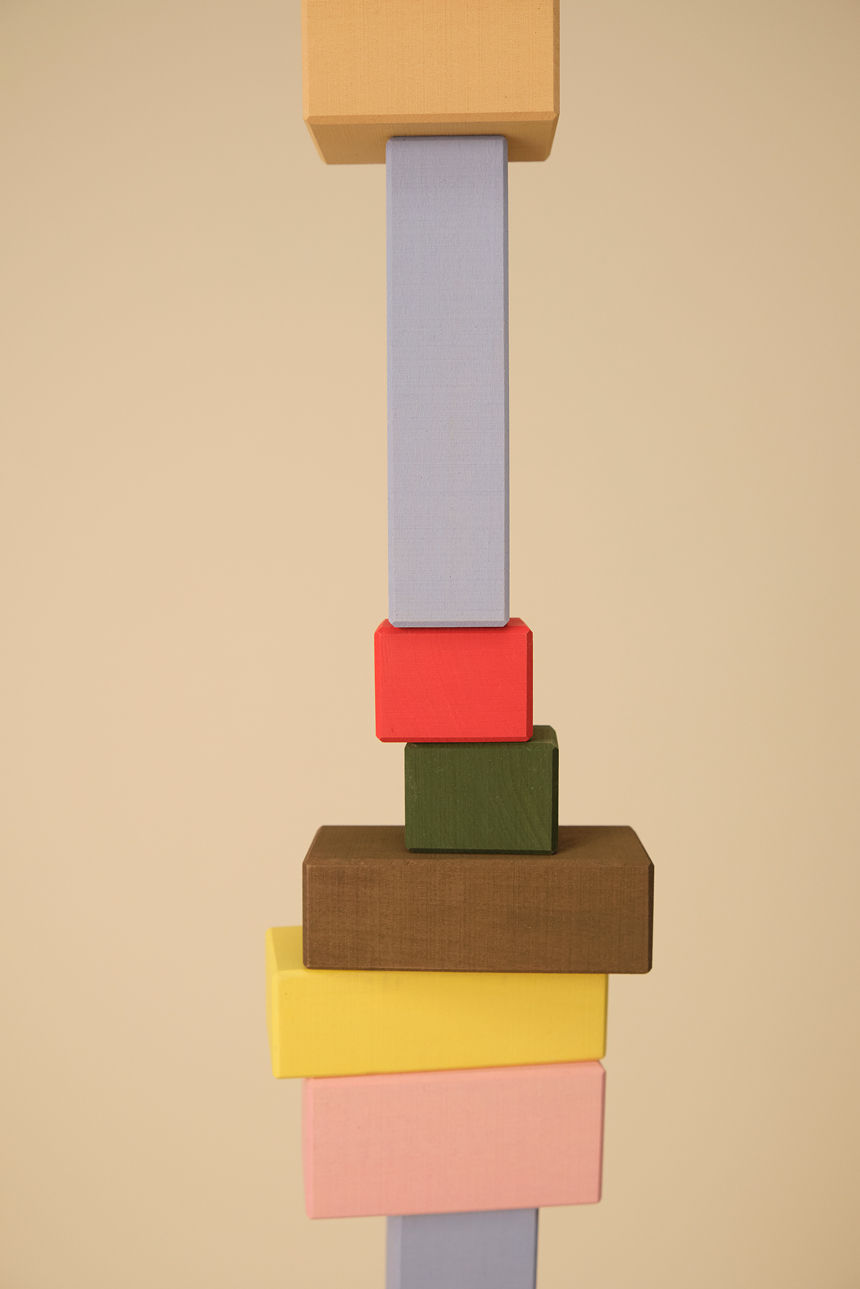 Thumbnail: Hancrafted organic wooden Toyto Rectangles made in Europe - Dia Feliz Kids Shop