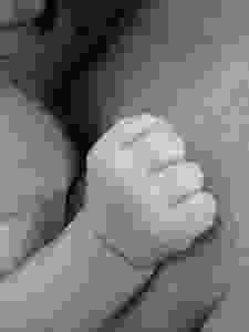 baby hand