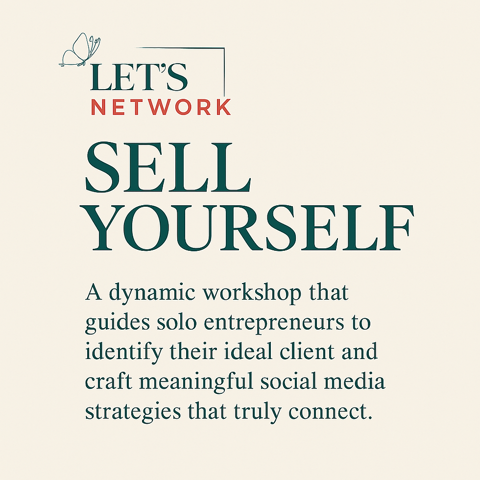 LET's Network Sell Yourself Workbook