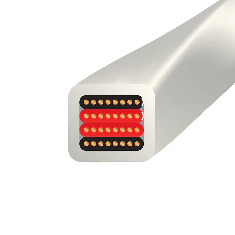 Wireworld Luna 10 Luidsprekerkabel - Bulk Per Meter – afbeelding 2