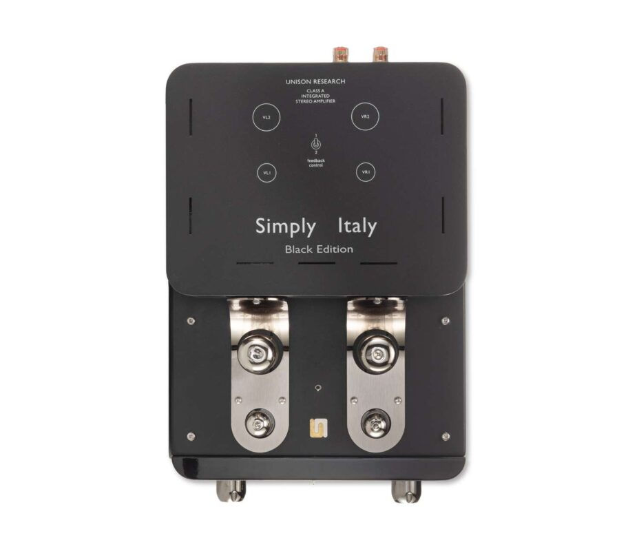 Unison Research Simply Italy 'Black Edition' Geïntegreerde versterker met DAC – afbeelding 2