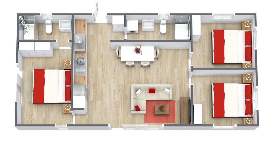 Granny flat floorplan