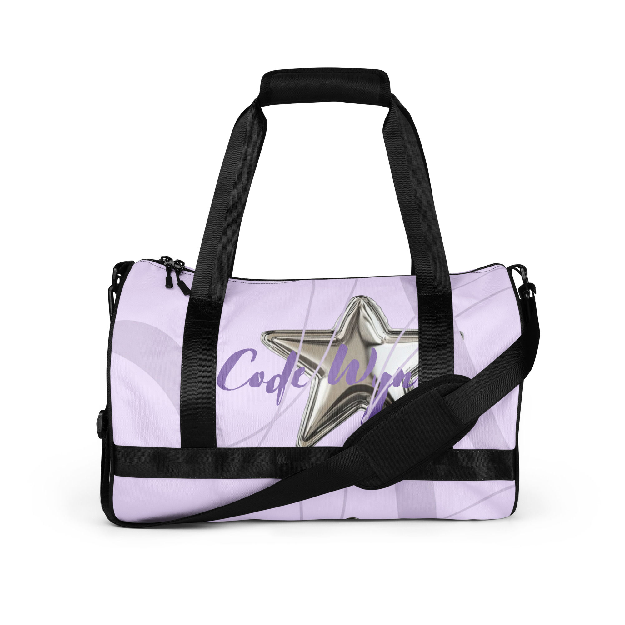 Code Wyn: Purple Fever Gym Bag