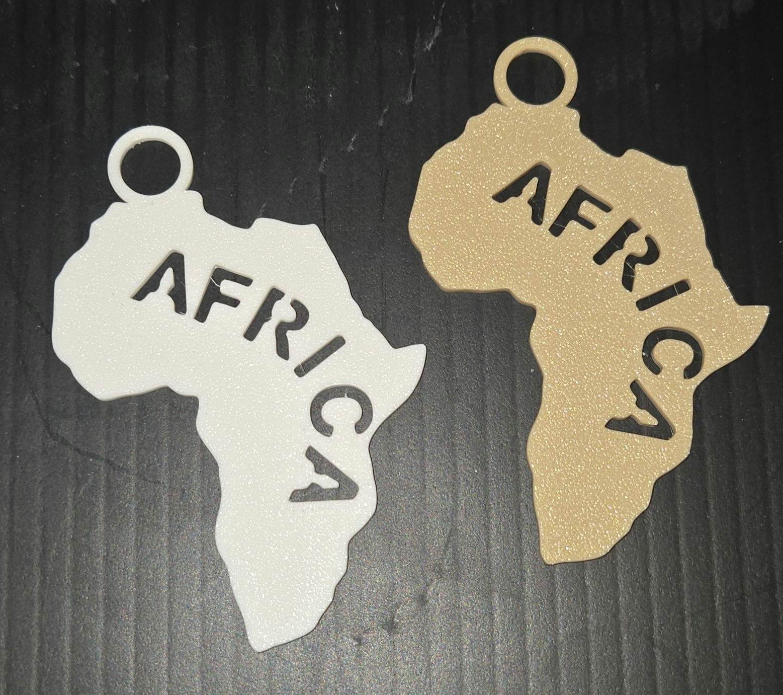 Africa keychain