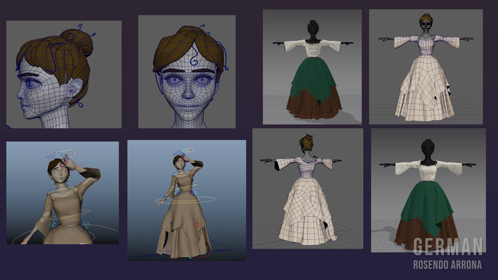 Character Modeling and Rigging