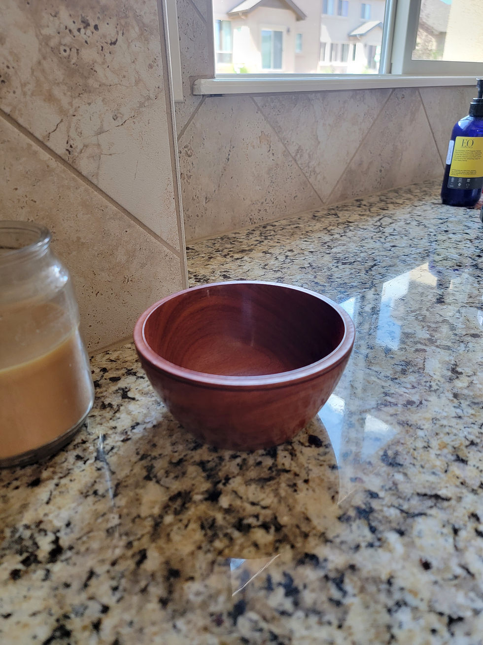 Thumbnail: Custom Turned Wooden Bowl Small