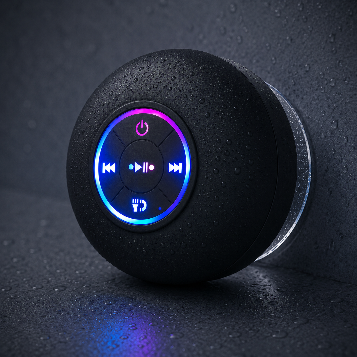 Caixa de Som Bluetooth Portátil à Prova d'Água IPX4 - Alto-falante Grave Pote