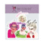A pack of Pop Culture Vinyl Stickers, including Dame Edna Everage, Leigh Bowery, Dolly Parton and Kylie Minogue.