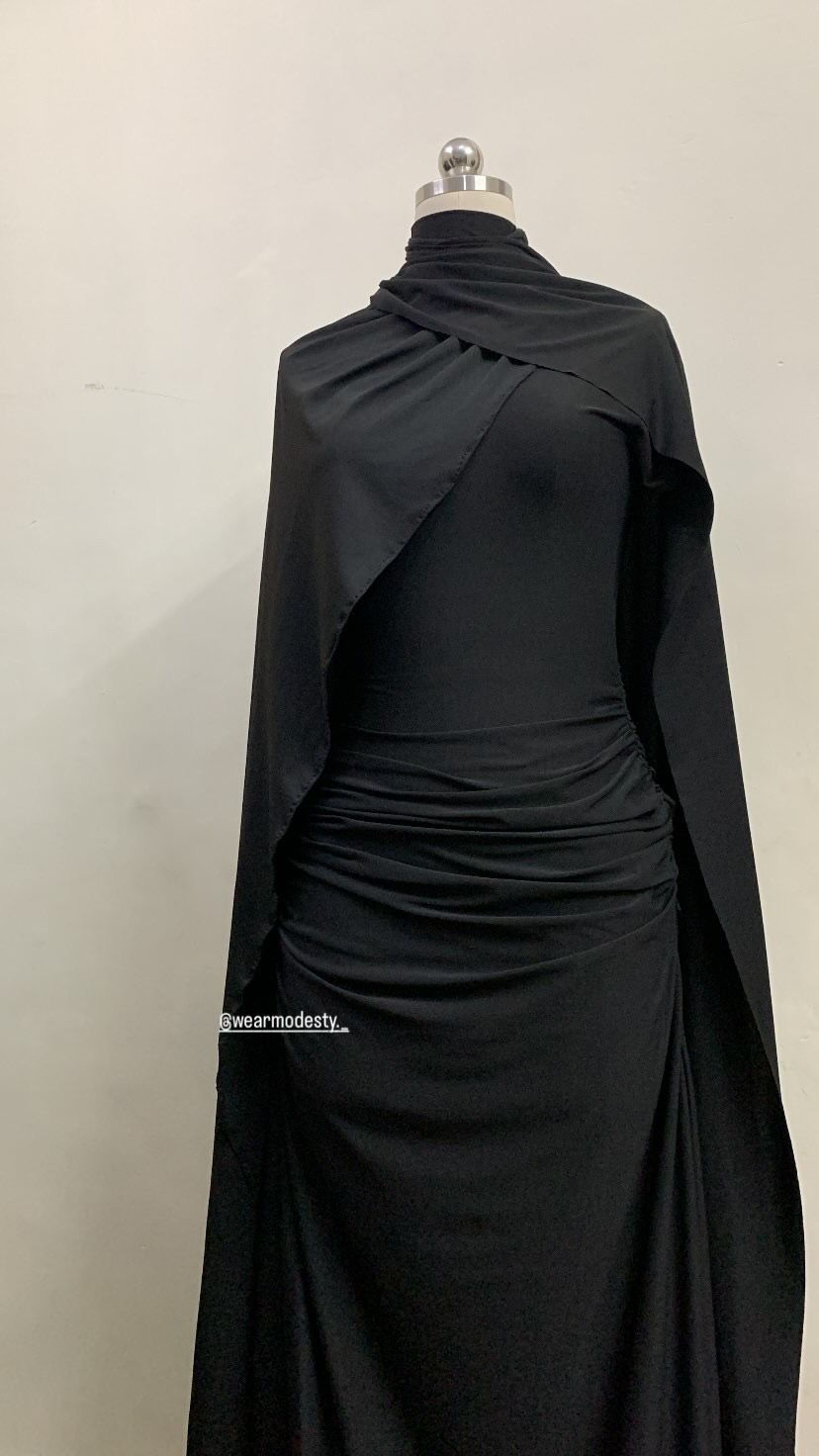 Thumbnail: Black dress cape