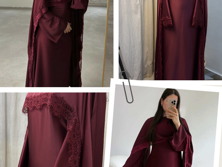 Custom modest dress
