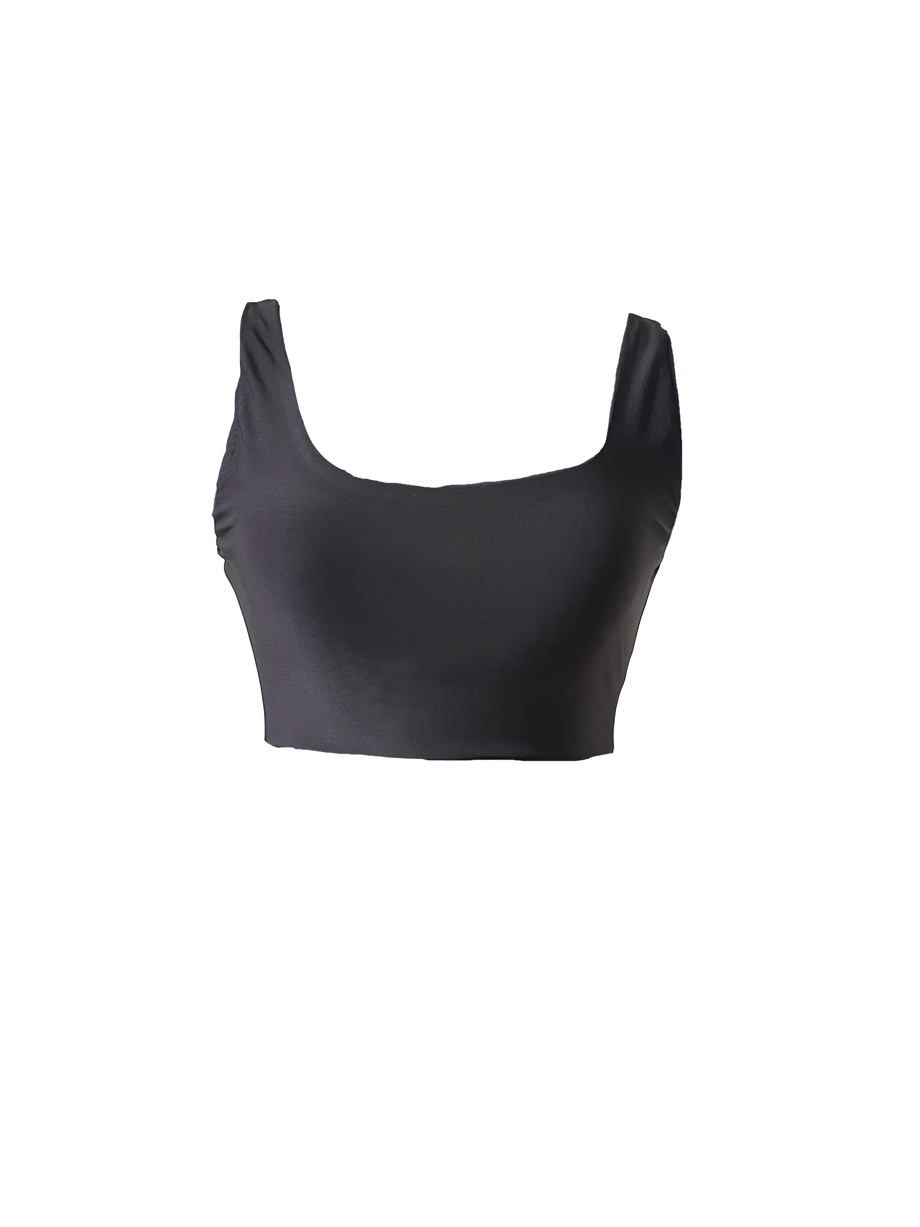 Rawis Crop Top ( Deep Black