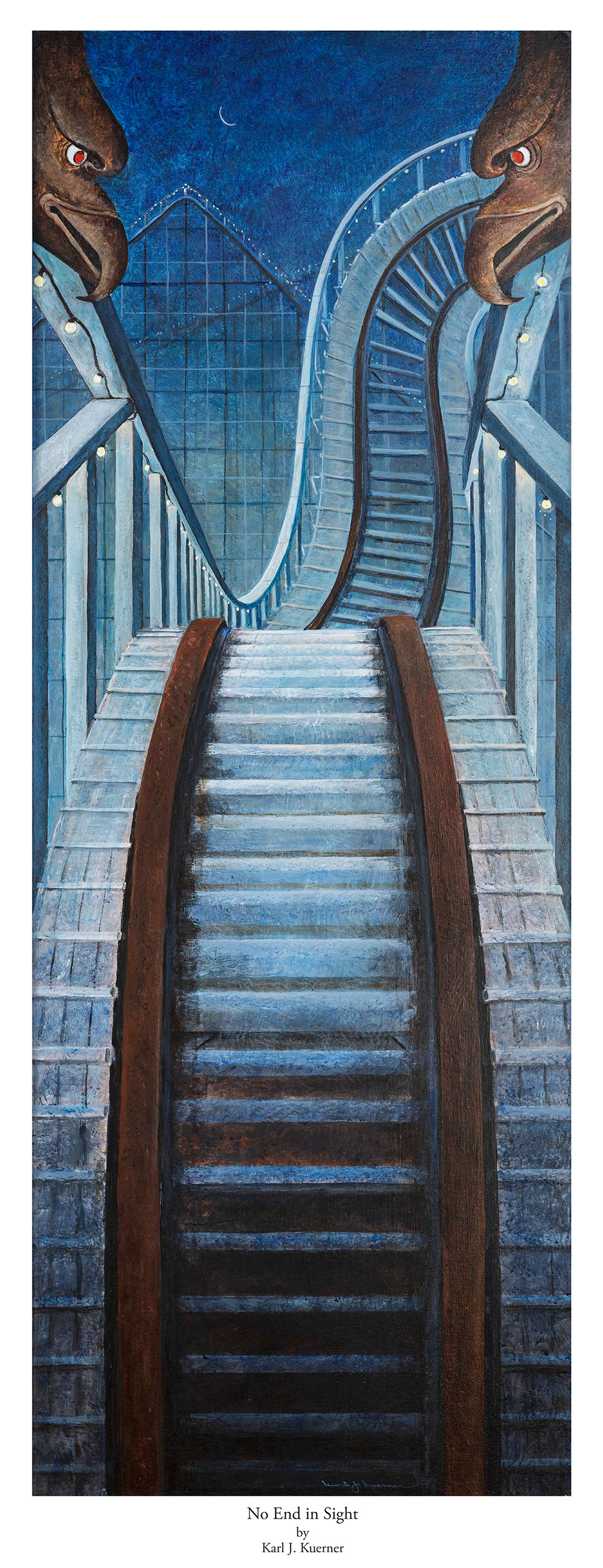 No End in Sight (10 x 26); Original Size 18 x 48