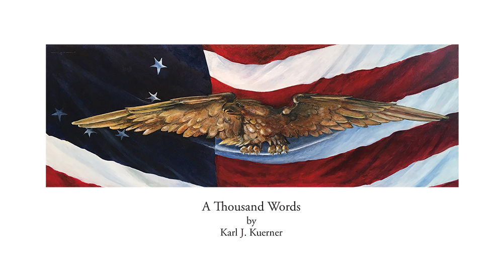 A Thousand Words (11 x 6); Original Painting 13" x 4.5"