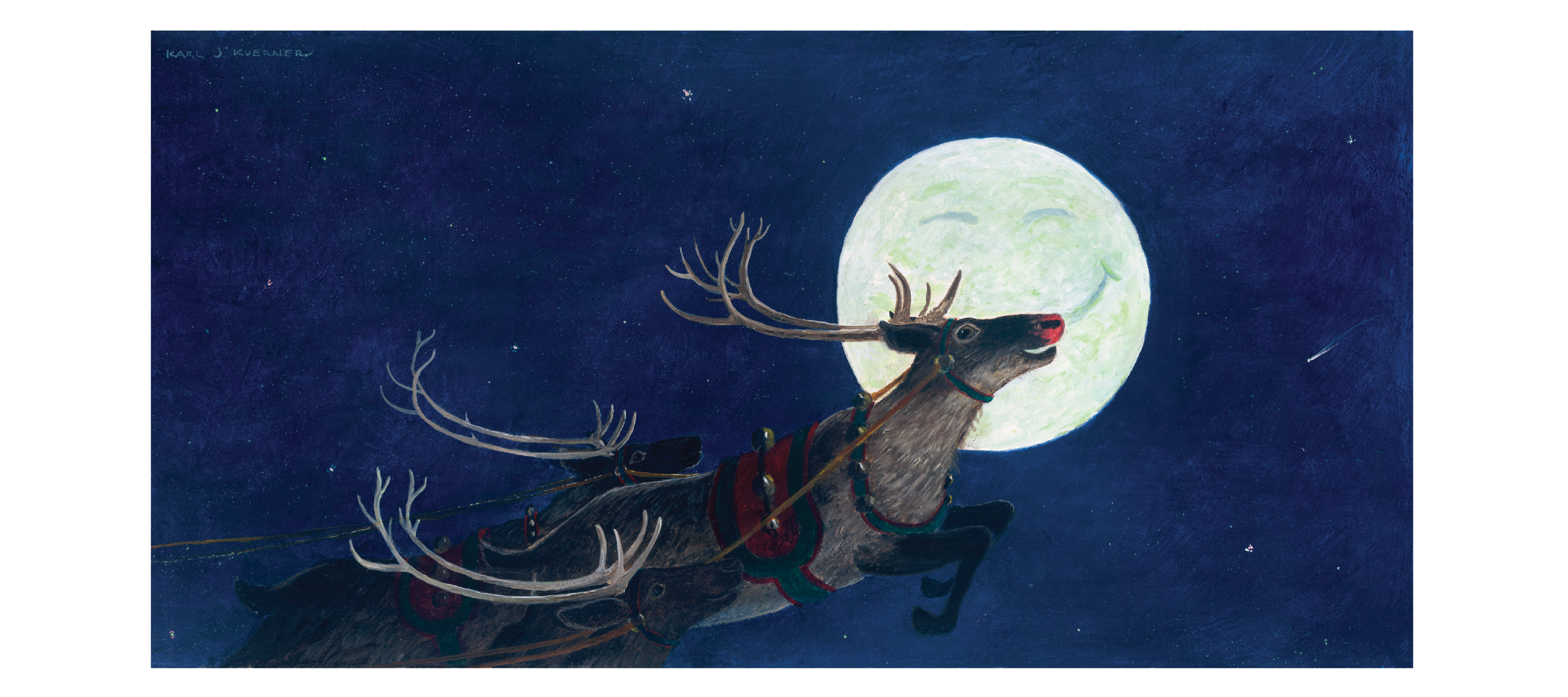 Going Down in History Notecards; Original Painting 10" x 5"