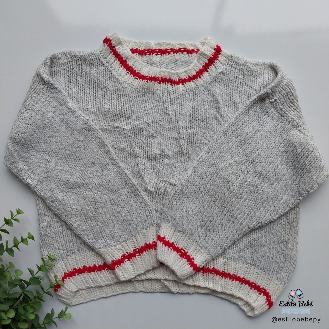 Sweater Gris 6-7A