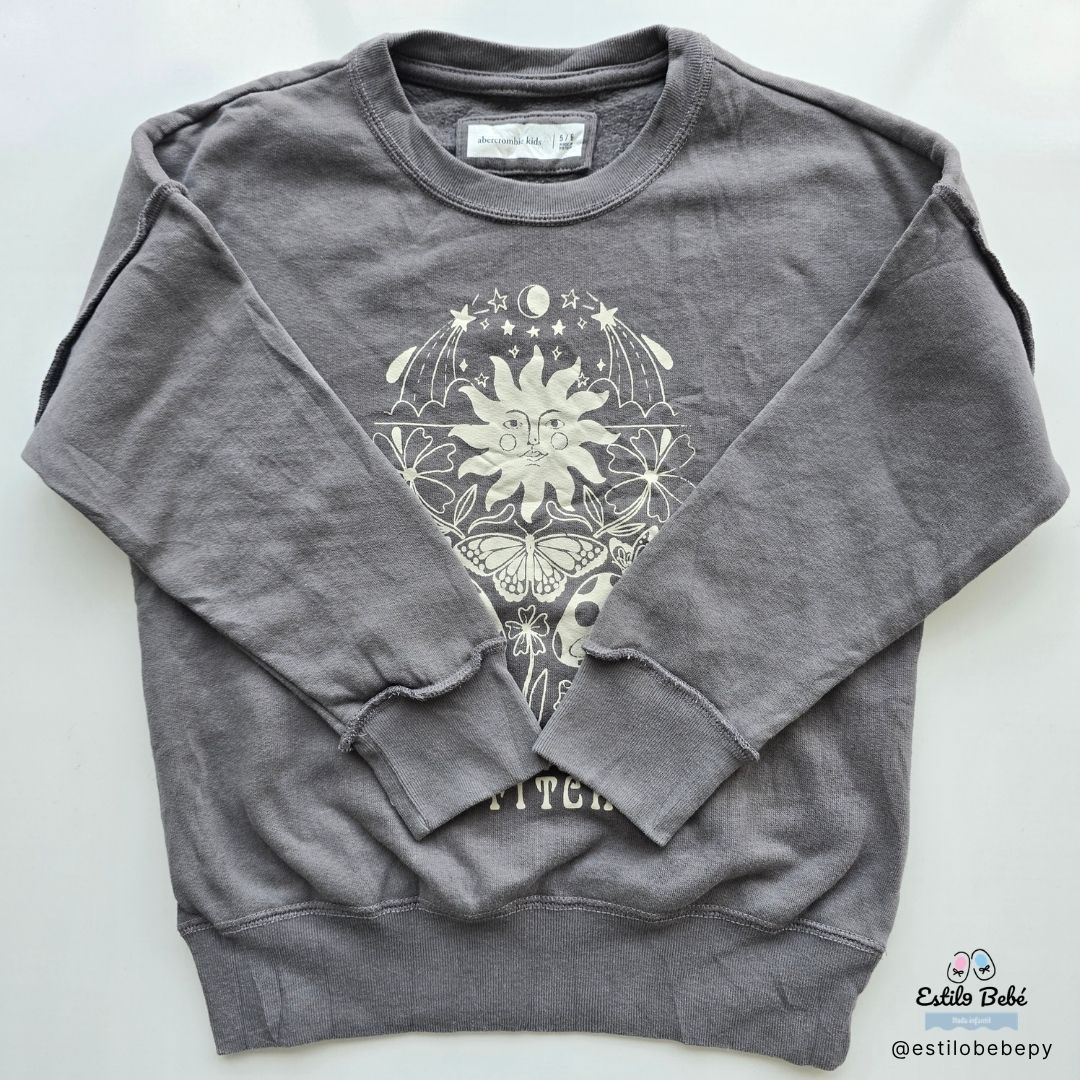 Moletón abercrombie kids 5-6A
