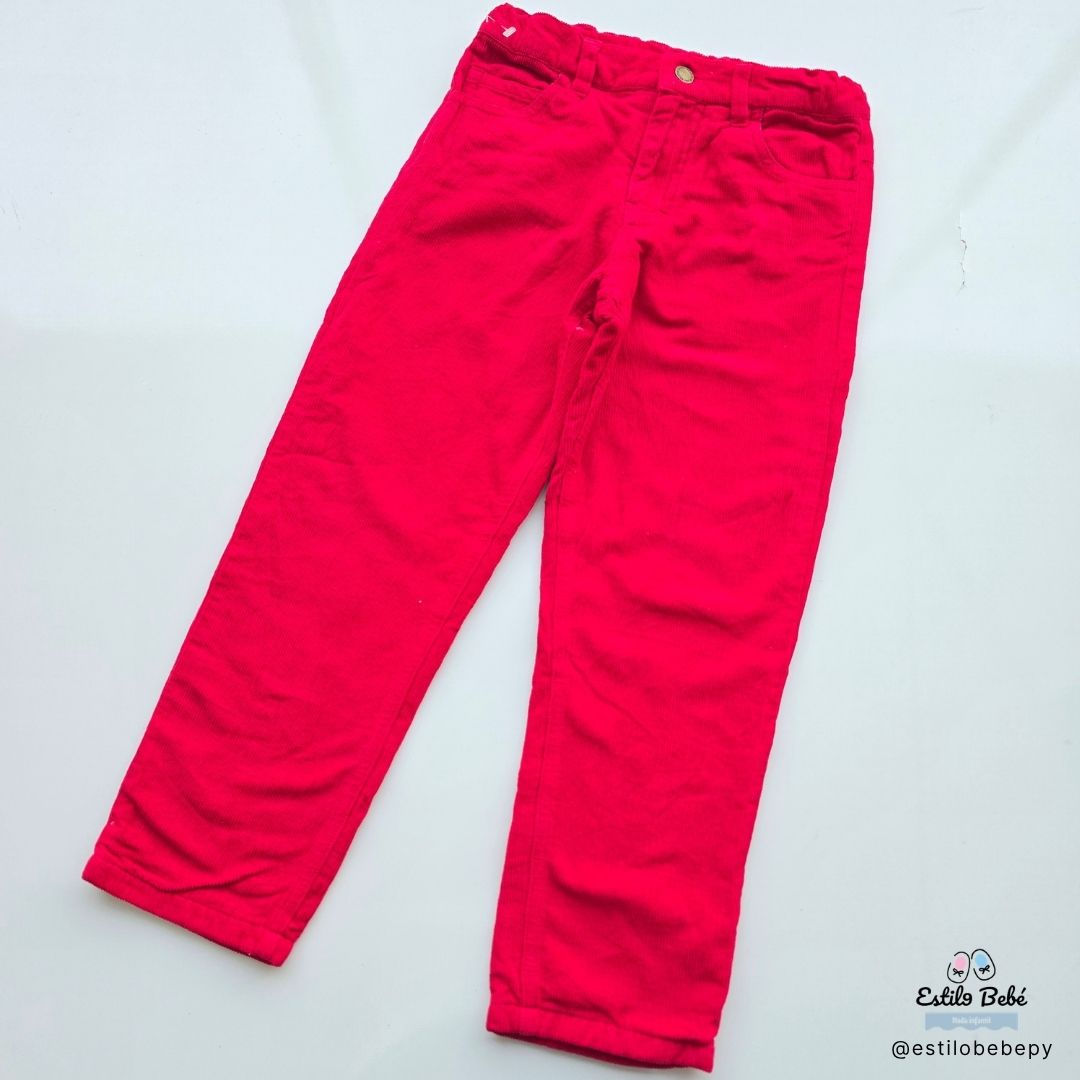 Pantalón Frugr Corderoy con Forro y Goma Ajustable