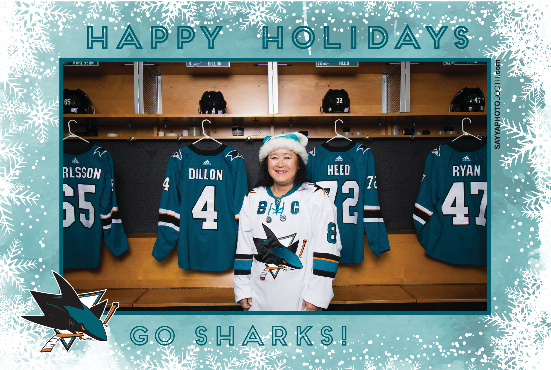 Sharks STH Holiday Photos 7-7:30PM