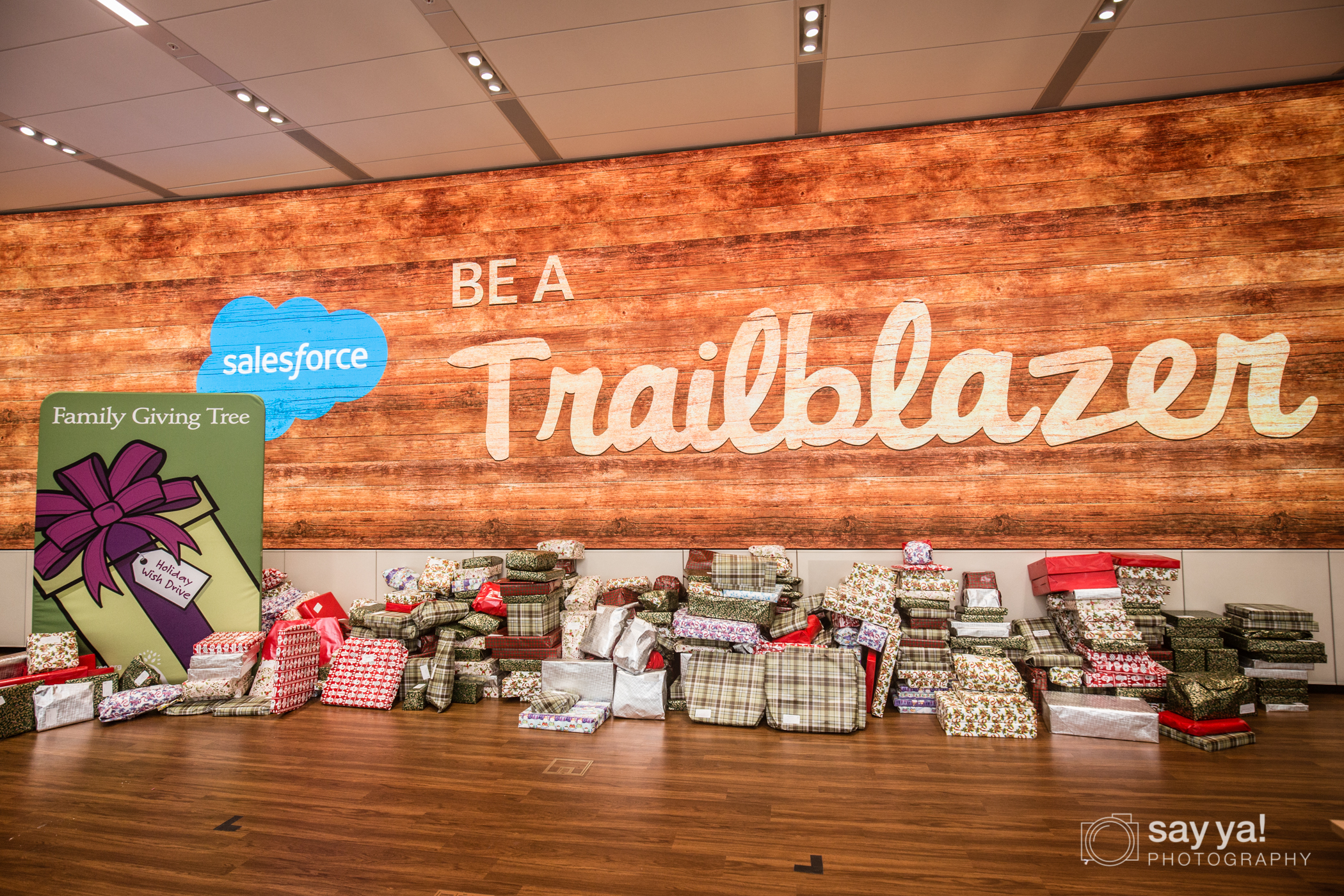Salesforce Annual Gift Wrap Party