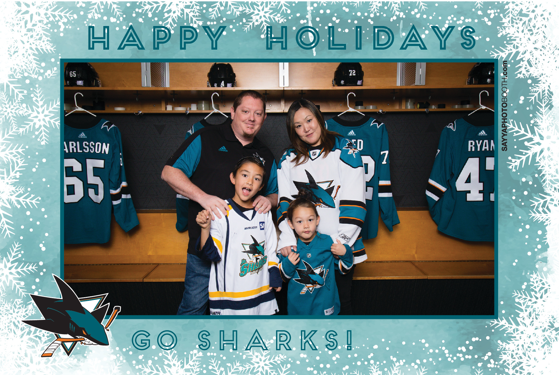 Sharks STH Holiday Photos 6:30-7PM