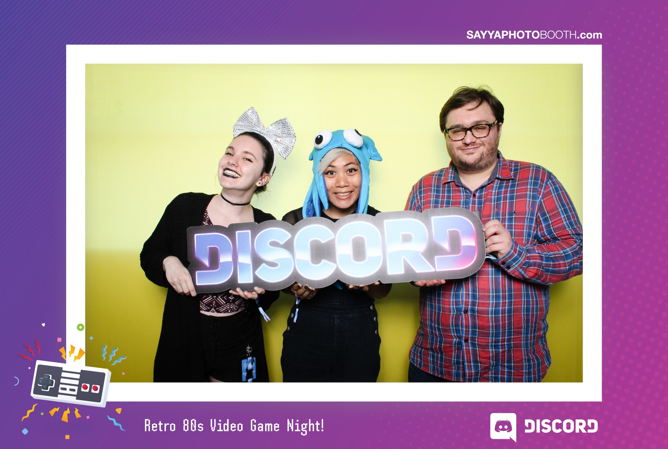 Discord App - 80s Video Game Night