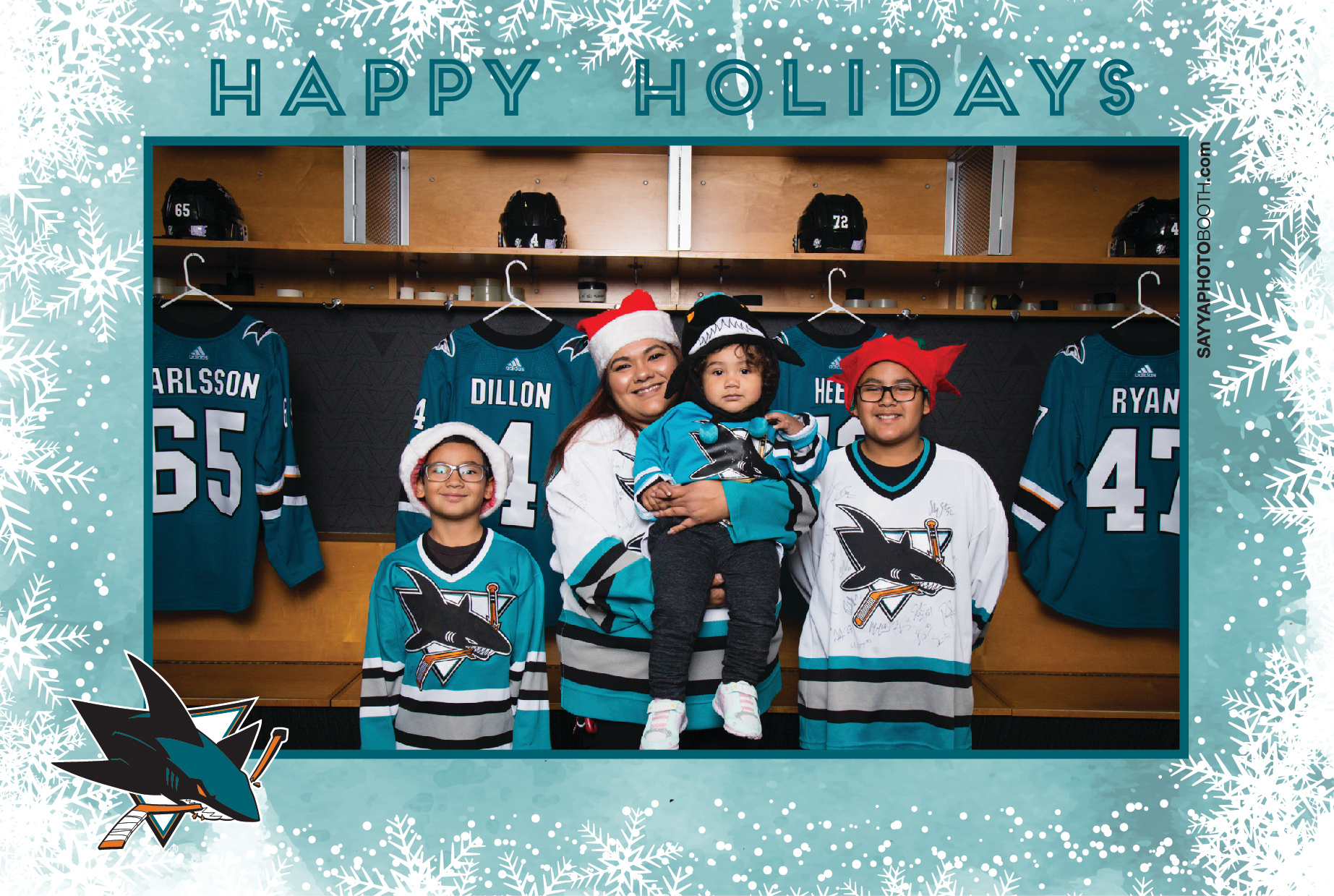 Sharks STH Holiday Photos 6-6:30PM